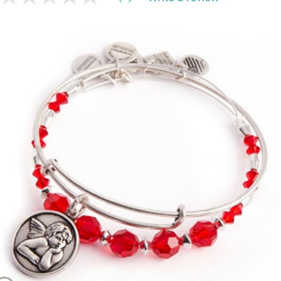 Alex and Ani Jewelry - Alex and Ani Bangles w/ Cherub Charm. Hasbro Child